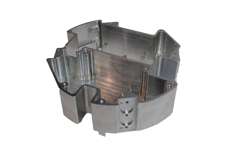 Precision 5-Axis CNC Machined Spherical Structural Frame | Lightweight Complex Aerospace Component