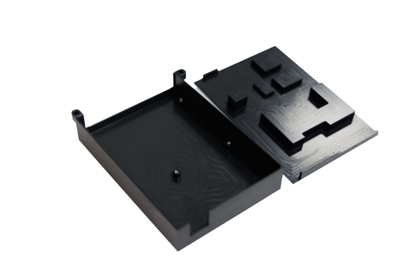 Custom CNC Machined Electronic Instrument Case | Precision Anodized Aluminum Enclosure