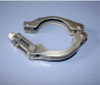 High-Performance Aerospace Coupling System | Extreme Temperature & Pressure Pipe Clamp Assembly